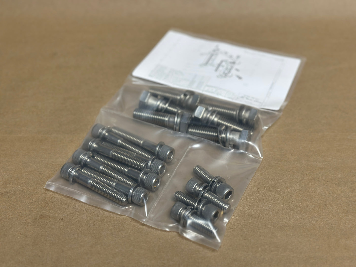 BOLT KIT, FOIL Z-POLE CLAMPS