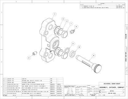HINGE LOCK PIN, REBUILD KIT